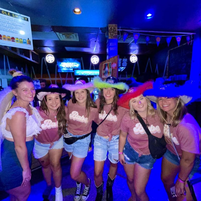 Nashville Bachelorettes At Big Shotz On 2nd Ave. N.