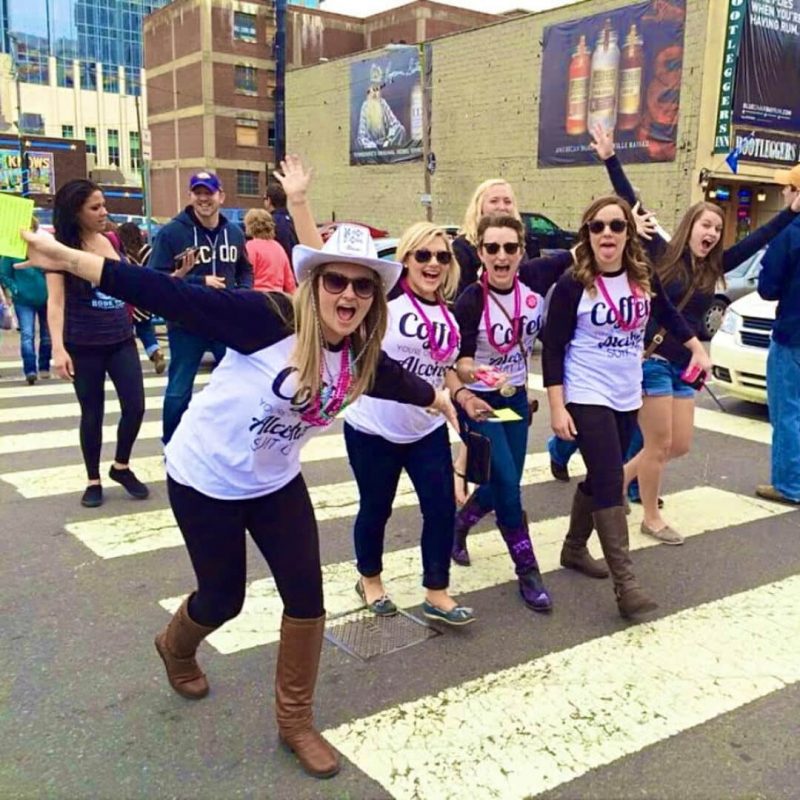 Nashville Bachelorette Party Crossing Broadway In Style