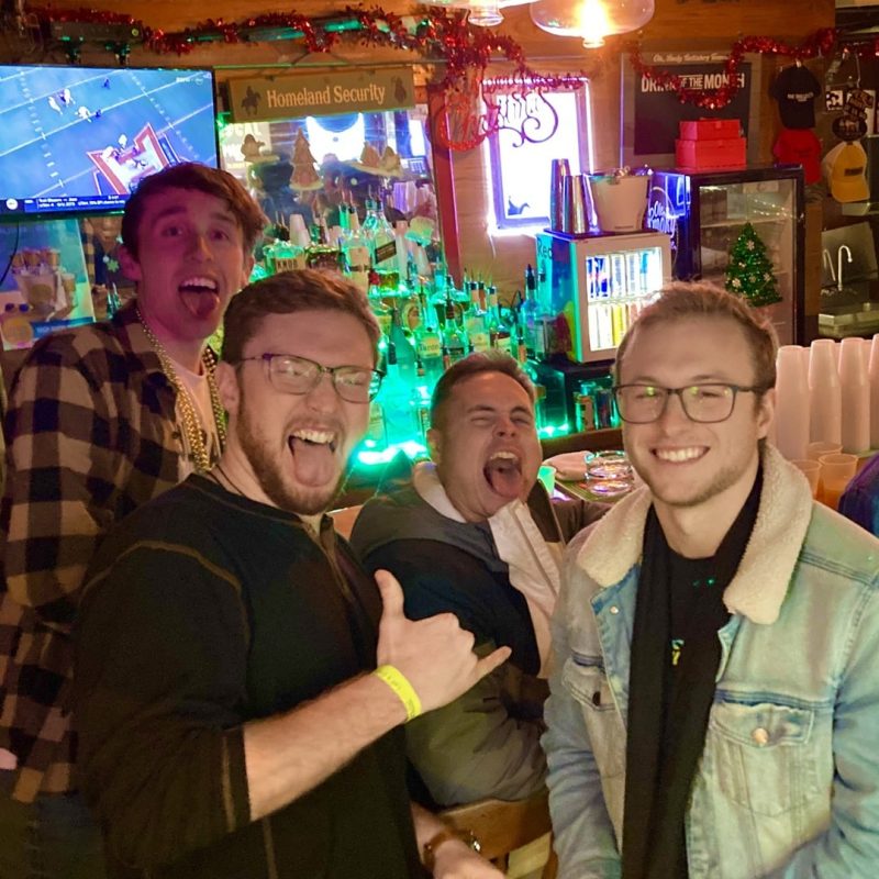 Bachelor Party Tour Group At Doc Holliday's Saloon